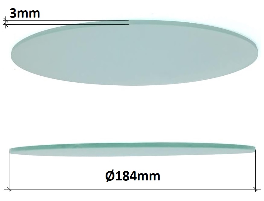 CRISTAL RECAMBIO DOWNLIGHT 18 4 cm