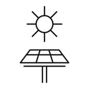 APLIQUE DE PARED SOLAR 5W CON SENSOR PIR 500lm 4000Κ IP54