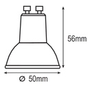 BOMBILLA LED GU10 4,9W 120º 175-265V PRO