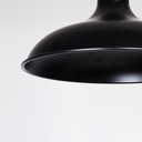 PANTALLA METAL Ø360 NEGRO "SIROS"