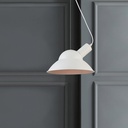 LUMINARIA HIGH BAY E27 Ø315x210 BLANCO/BLANCO