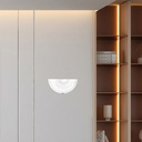 LUZ DE PARED "ERIS" Ø30 Ε27 BLANCO/NIQUEL