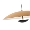 LÁMPARA COLGANTE PINTURA MADERA LED 7W 338lm 3000K 455x1160mm ARTE ILLUMINA APSIS