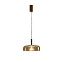 LÁMPARA COLGANTE METAL-VIDRIO 8W 960lm 3000K 300x1390x90mm COGNAC ARTE ILLUMINA LOBBY