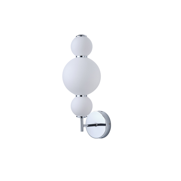APLIQUE DE PARED ALUMINIO 12.6W 1440lm 3000K 450x240x185mm BLANCO ARTE ILLUMINA BLOSSOM