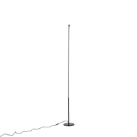 LÁMPARA DE PIE METAL LIGERA ED 23W 1380lm 3000K 180x1600mm NEGRO ARTE ILLUMINA LINEA