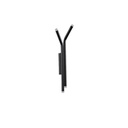 APLIQUE DE PARED ALUMINIO LED 10W 600lm 3000K 400x75mm NEGRO ARTE ILLUMINA CASCADE