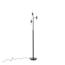 LÁMPARA DE PIE ALUMINIO LED 8W 1080lm 3000K Ø250mm NEGRO-ORO ARTE ILLUMINA VELAS