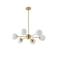 LÁMPARA COLGANTE 6xE27 MÁX. 15W 720x730mm BLANCO ARTE ILLUMINA PUFF