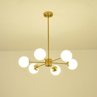 LÁMPARA COLGANTE 6xE27 MÁX. 15W 720x730mm BLANCO ARTE ILLUMINA PUFF