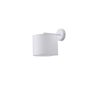 APLIQUE DE PARED TELA 1xE14 MÁX. 15W 265×200×235mm BLANCO ARTE ILLUMINA CLOUD