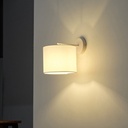 APLIQUE DE PARED TELA 1xE14 MÁX. 15W 265×200×235mm BLANCO ARTE ILLUMINA CLOUD