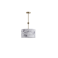 LÁMPARA COLGANTE DE TELA 3 LUCES 3xE14 MÁX 8W Ø380mm ARTE ILLUMINA VERONA