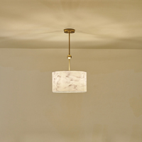 LÁMPARA COLGANTE DE TELA 3 LUCES 3xE14 MÁX 8W Ø380mm ARTE ILLUMINA VERONA