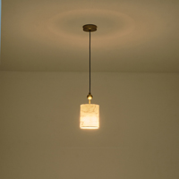 LÁMPARA COLGANTE TEJIDO 1ΧΕ14 ΜΑΧ 8W Ø130mmARTE ILLUMINA VERONA