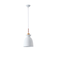 LÁMPARA COLGANTE METAL E27 MAX 15W 280x1234mm BLANCO ARTE ILLUMINA SIMPLO