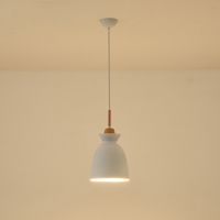 LÁMPARA COLGANTE METAL E27 MAX 15W 280x1234mm BLANCO ARTE ILLUMINA SIMPLO