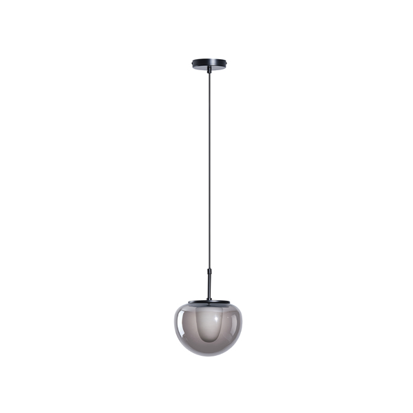 LÁMPARA COLGANTE CRISTAL G9 MAX 7W 200x1240mm AHUMADO ARTE ILLUMINA FIME