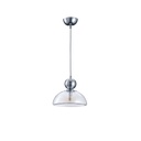 LÁMPARA COLGANTE CRISTAL PERLADO  G9 MAX 7W 230x1260mm CROMO ARTE ILLUMINA CLEAR
