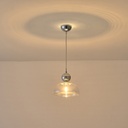 LÁMPARA COLGANTE CRISTAL PERLADO  G9 MAX 7W 230x1260mm CROMO ARTE ILLUMINA CLEAR