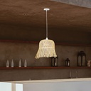 LÁMPARA COLGANTE S E27 MÁX 60W D400xH430 BAMBÚ ARTE ILLUMINA CROSSLINE