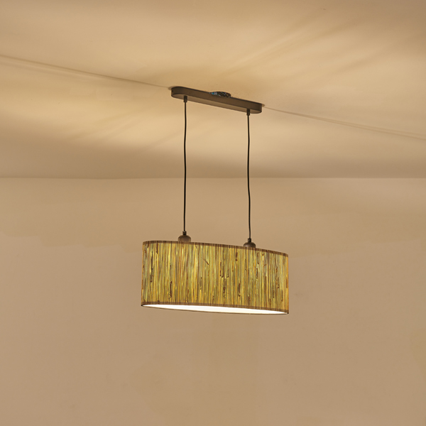 LÁMPARA COLGANTE PAMPAS 1xE27 MÁX. 15W 200x1290mm ARTE ILLUMINA AENON
