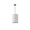 LÁMPARA COLGANTE DE TELA 1xΕ27 MÁX. 15W Ø250Χ1180mm ΒLACK ARTE ILLUMINA ERA