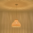 LÁMPARA COLGANTE BAMBÚ 1xE27 MÁX. 15W Ø330mm ARTE ILLUMINA COASTAL