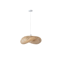 LÁMPARA COLGANTE BAMBÚ 1xE27 MAX 40W 430x430x220mm ARTE ILLUMINA LAGOON