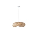 LÁMPARA COLGANTE BAMBÚ 1xE27 MAX 40W 430x430x220mm ARTE ILLUMINA LAGOON