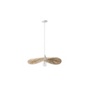 LÁMPARA COLGANTE BAMBÚ 1xE27 MÁX. 15W 550x550x120mm ARTE ILLUMINA OASIS