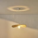 LÁMPARA COLGANTE BAMBÚ 1xE27 MÁX. 15W 550x550x120mm ARTE ILLUMINA OASIS