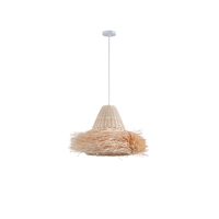 LÁMPARA COLGANTE BAMBÚ 1xE27 MÁX. 15W Ø560mm ARTE ILLUMINA SISAL