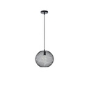 LÁMPARA COLGANTE DE METAL 1xE27 MÁX. 15W 350x350Χ1360mm NEGRO ARTE ILLUMINA MESH