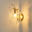 APLIQUE DE PARED DE METAL E27 MÁX. 15W ΜΑΧ 15W 480x250mm CRISTAL TRANSPARENTE ARTE ILLUMINA DYNASTY