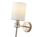 APLIQUE DE PARED METAL 1xE14 MAX 15W 190x120x370mm ESTAMPADO DE MÁRMOL ARTE ILLUMINA TIMELESS