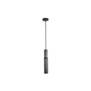 LÁMPARA COLGANTE DE HORMIGÓN Y HIERRO 1xΕ27 MÁX. 15 W 655 x 655 x 380 mm NEGRO ARTE ILLUMINA SCOURO