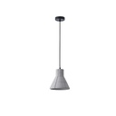 LÁMPARA COLGANTES HORMIGÓN 1xΕ27 MAX15W 200x200x210mm GRIS ARTE ILLUMINA ARME