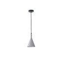 LÁMPARA COLGANTES HORMIGÓN 1xE27 MÁX15W 150x150x250mm GRIS ARTE ILLUMINA YESO