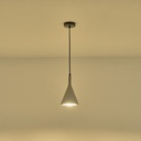 LÁMPARA COLGANTES HORMIGÓN 1xE27 MÁX15W 150x150x250mm GRIS ARTE ILLUMINA YESO