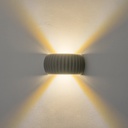 APLIQUE DE PARED LED HORMIGÓN 5W 3000K 450lm 270x130x140mm GRIS ARTE ILLUMINA CALCO