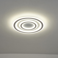 PLAFÓN DE TECHO LED 60W 3840lm 3000K Ø50 3CCT 3000-4000-6500K 510x60mm BLANCO ARTE ILLUMINA MOTIVO