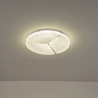 PLAFÓN DE TECHO PLÁSTICO LED 60W 5700lm 3000K 3CCT 3000-4000-6500K Ø480x75mm BLANCO ARTE ILLUMINA TRIANO