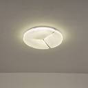 PLAFÓN DE TECHO PLÁSTICO LED 60W 5700lm 3000K 3CCT 3000-4000-6500K Ø480x75mm BLANCO ARTE ILLUMINA TRIANO