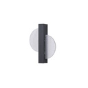 APLIQUE DE PARED ACRÍLICO 6W 312lm 3000K 195×45mm NEGRO ARTE ILLUMINA ERATO