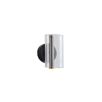 APLIQUE DE PARED ACRÍLICO PATRÓN DE PUNTOS 8W 720lm 3000K 420x380mm NEGRO ARTE ILLUMINA SPARKY