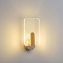 APLIQUE DE PARED ACRÍLICO 8W 3000K 720lm 580x360mm ORO ARTE ILLUMINA VOLET