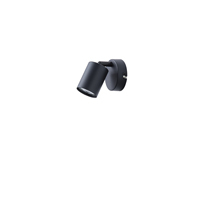 FOCO INDIVIDUAL METÁLICO 1xGU10 135x80x95 mm NEGRO ARTE ILLUMINA OLYMP