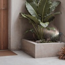 FOCO DE JARDÍN ALUMINIO GRIS OSCURO GU10 MAX 20W IP65 240x140x75mm ARTE ILLUMINA