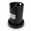 EMPOTRABLE "BODEN R" ROUND NIQUEL SATINADO  IP65 (1601-IN)